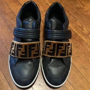 Mens Fendi Fur Sneaker Classics Size 11